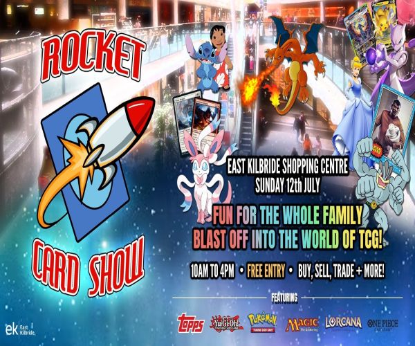 Rocket Card Show East Kilbride | Card Show Scotland — event image